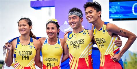 Triathlon mixed relay team of PH finishes seventh in Asian .